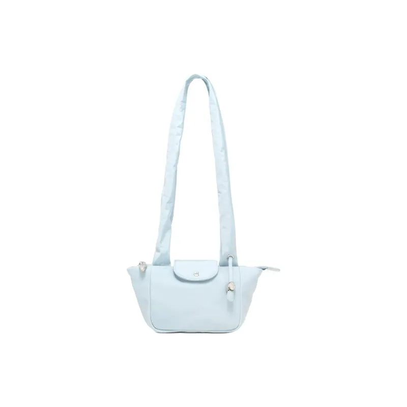 CARLYN Nylon One Shoulder Handbag Mini Women's Black/White/Pink/Blue-26