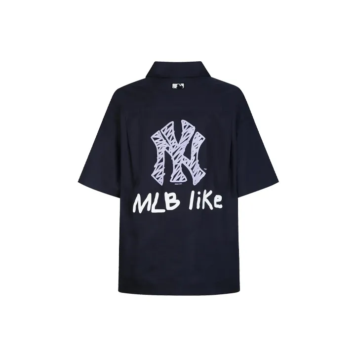 MLB New York Yankees Shirt Unisex Dark Blue-0