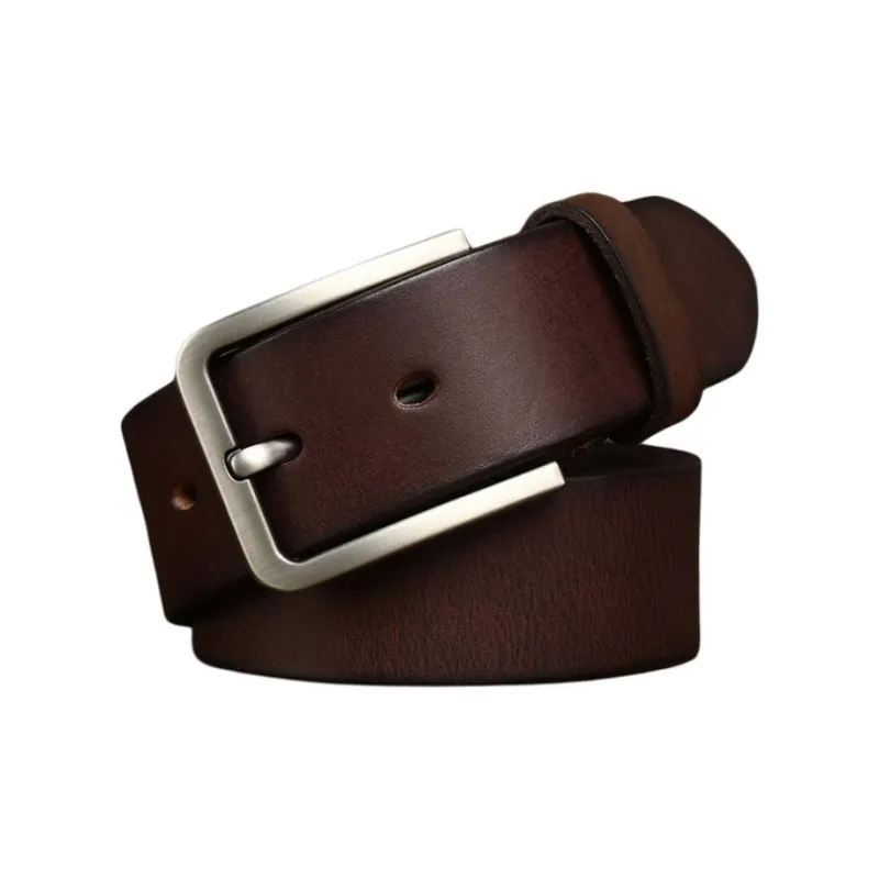 JEANSWEST Cow Leather Belts Men's Width 3.8CM-1
