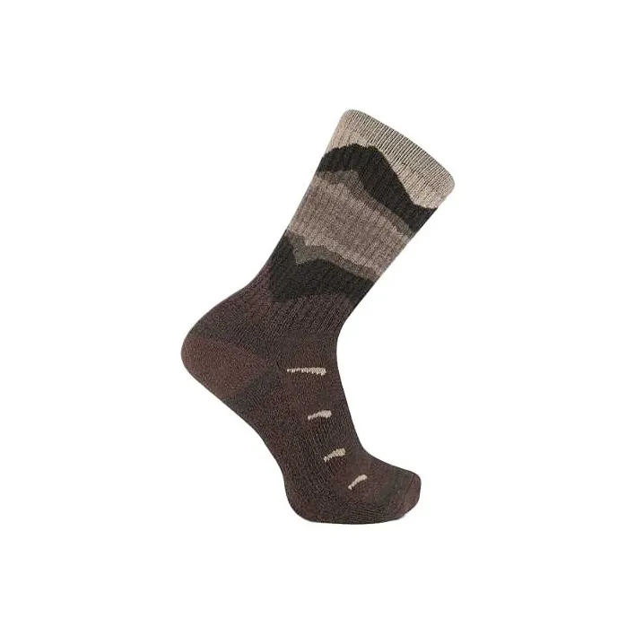 MERRELL Moab Mid Calf Socks Unisex 1 Pack Brown-1