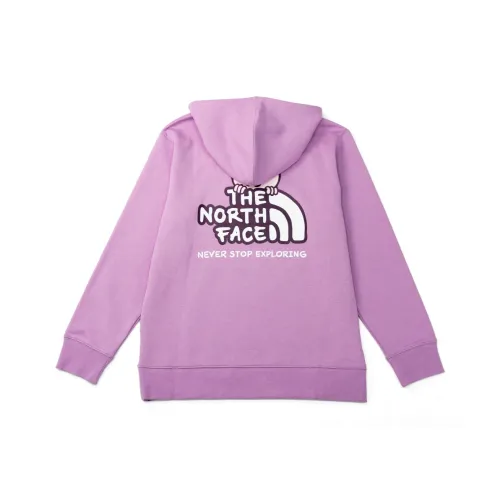THE NORTH FACE Heart Collection Valentine's Day Collection Sweatshirt Unisex Purple