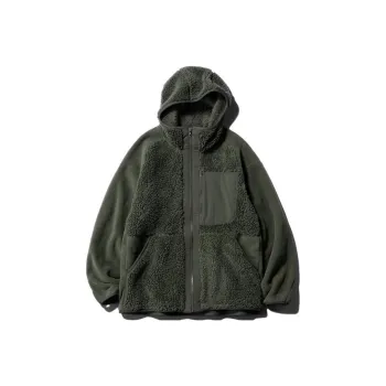 White Mountaineering X UNIQLO Sweatshirts Unisex Dark Green