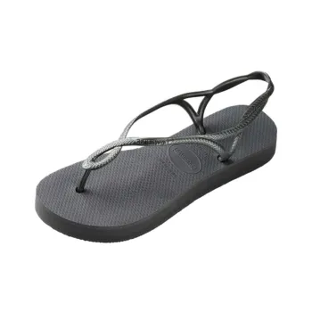 Havaianas LunaFlatform Beach Sandals Women's Steel Gray