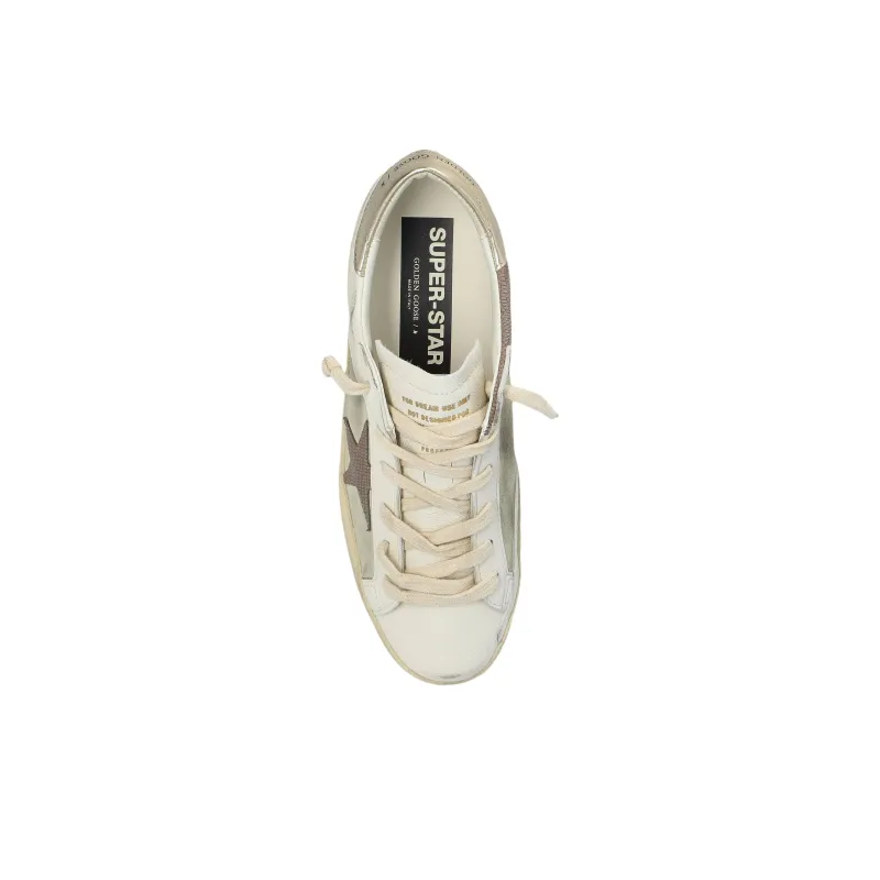 Golden Goose Superstar White Light Brown Platinum Women's-3