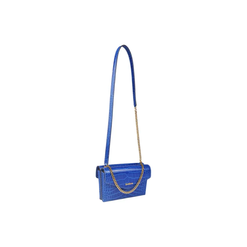 SANSONT Cow Leather Shoulder Bag Regular Women's Multicolor-8