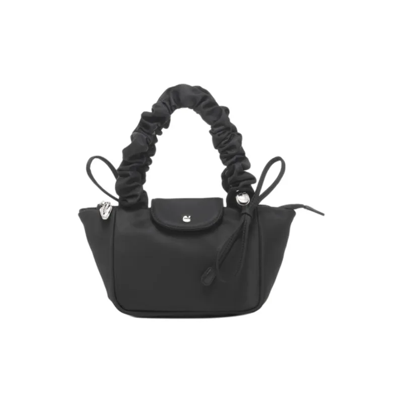 CARLYN Nylon One Shoulder Handbag Mini Women's Black/White/Pink/Blue-0