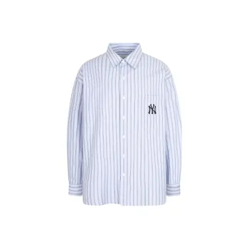 MLB Basic Logo New York Yankees Shirt Unisex Blue