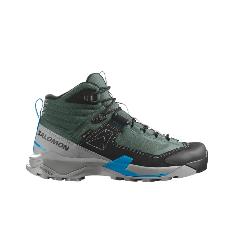 SALOMON X Ultra ALPINE High Top Hiking Shoes Men's Green-1