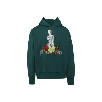 Moose Knuckles x PLEASURES SS24 Sweatshirt Unisex Green