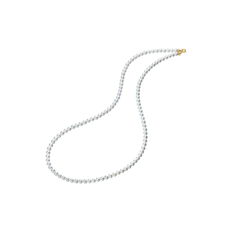ME LUXE Pearl Necklace, Minimalist Instagram Style Fashion Trend Women's-0