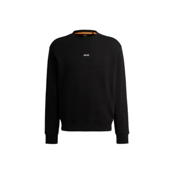 HUGO BOSS Logo Detailed Regular Fit Sweatshirt