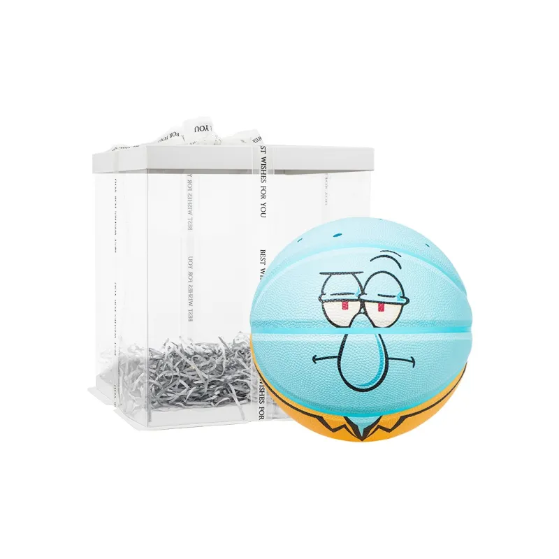 Kuangmi x SPONGEBOB SQUAREPANTS KS956 PU Basketball Blue Size 7 Street Training Unisex-35