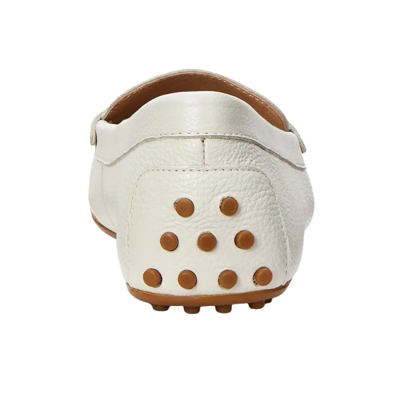 LAUREN RALPH LAUREN Barnsbury Beanie Shoes Women's White-4