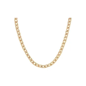 Crystal Haze Brass Necklaces Unisex Gold