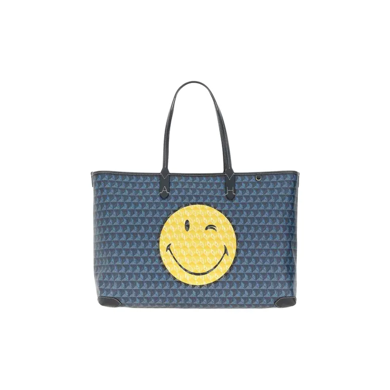 Anya Hindmarch I Am A Plastic Bag Wink Zipped Tote Bag-0