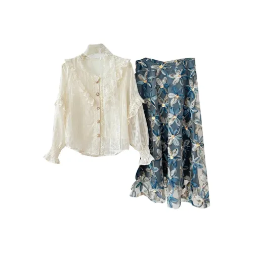 SECFLY OFFICIAL Skirt Set Women's