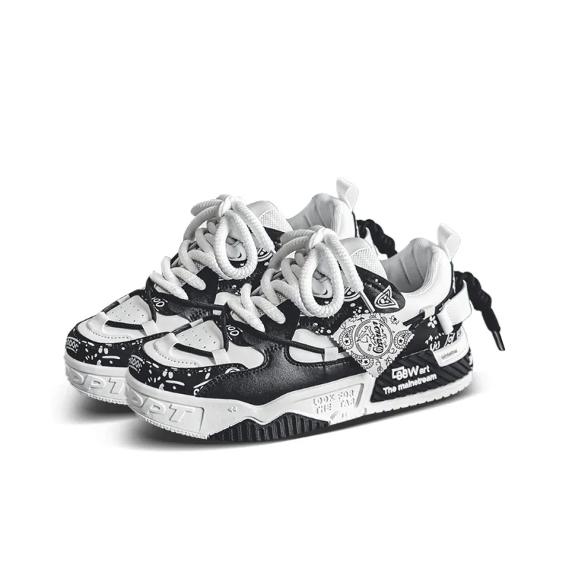 Hong Kong Meng Slip Resistant, Abrasion Resistant, Breathable Low Top Skateboard Shoes Men's-4