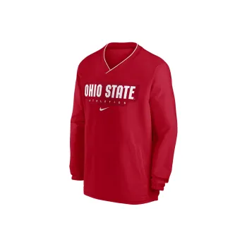 Nike Ohio State Buckeyes Sideline Men's Nike College Long Sleeve Windshirt