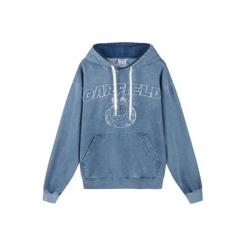 FUN Fun X Garfield Sweatshirt Unisex Denim Blue