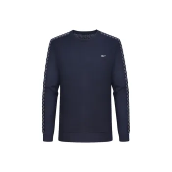 GY Goldlion T Shirt Men's Navy Blue