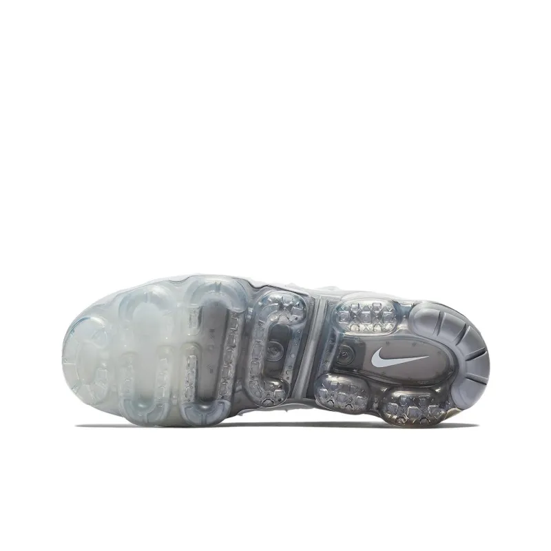 Nike Air VaporMax Plus Anti Slip Wear Resistant Low Top Casual Running Shoes Men's White-4