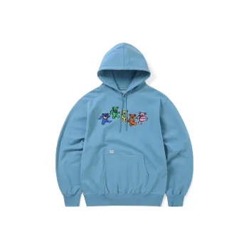 Thisisneverthat X Grateful Dead Sweatshirts Unisex Sky Blue