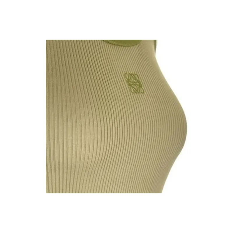 LOEWE Tank Top 'Military Green'-4