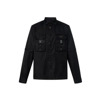 PRADA Re Nylon Oversized Shirt