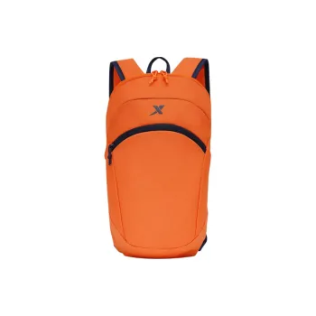 XTEP Polyester Backpack Unisex Eye Catching Orange/Navy Blue