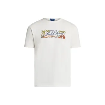 Polo Ralph Lauren Logo embroidered T shirt