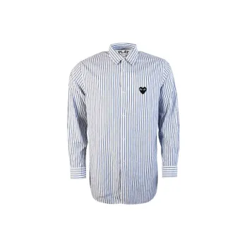 CDG Play Shirts Men Blue