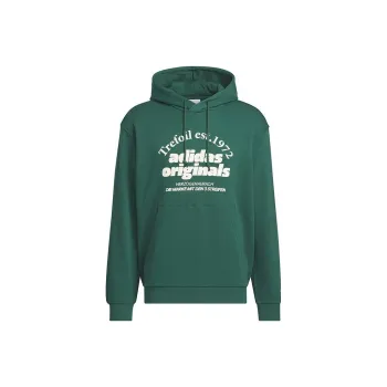 Adidas Originals GRAPHIC HOODIE Sweatshirt Men's Green