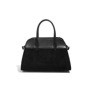 TERRA INCOGNITA PU Handbag Unisex Black