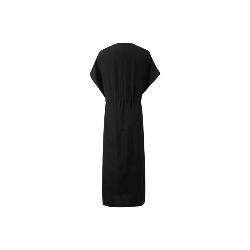 3COLOUR Short Sleeved Dress Women's Classic Black-1