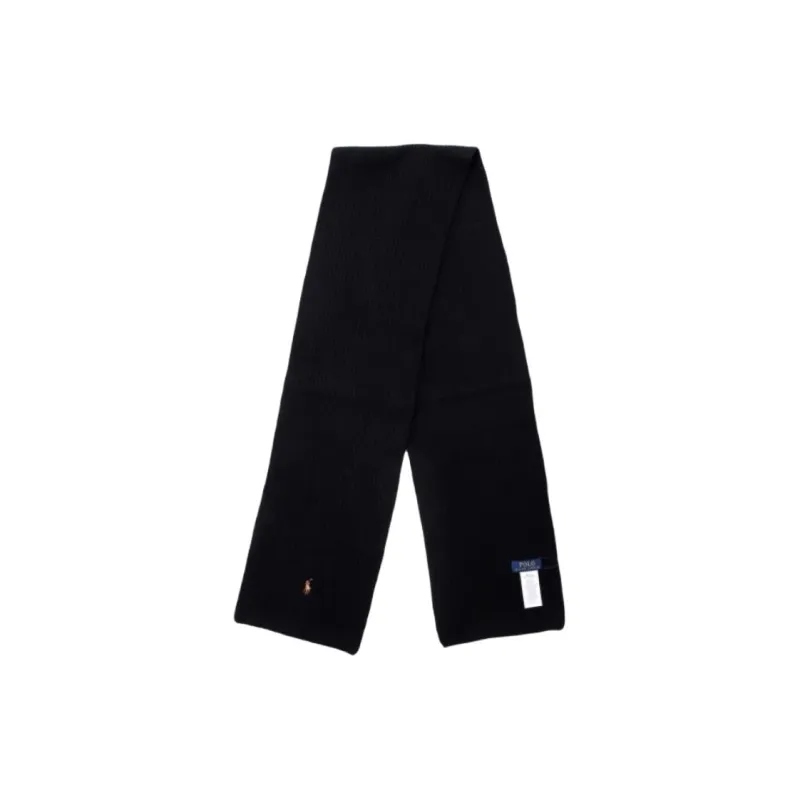 Polo Ralph Lauren Wool Knit Scarves Women's Black-0