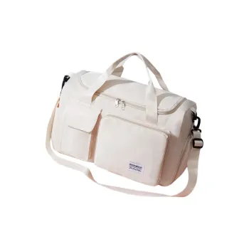 Tonlion Oxford Travel Bag 33L Women's Sweet Rice Powder/Glutinous Rice