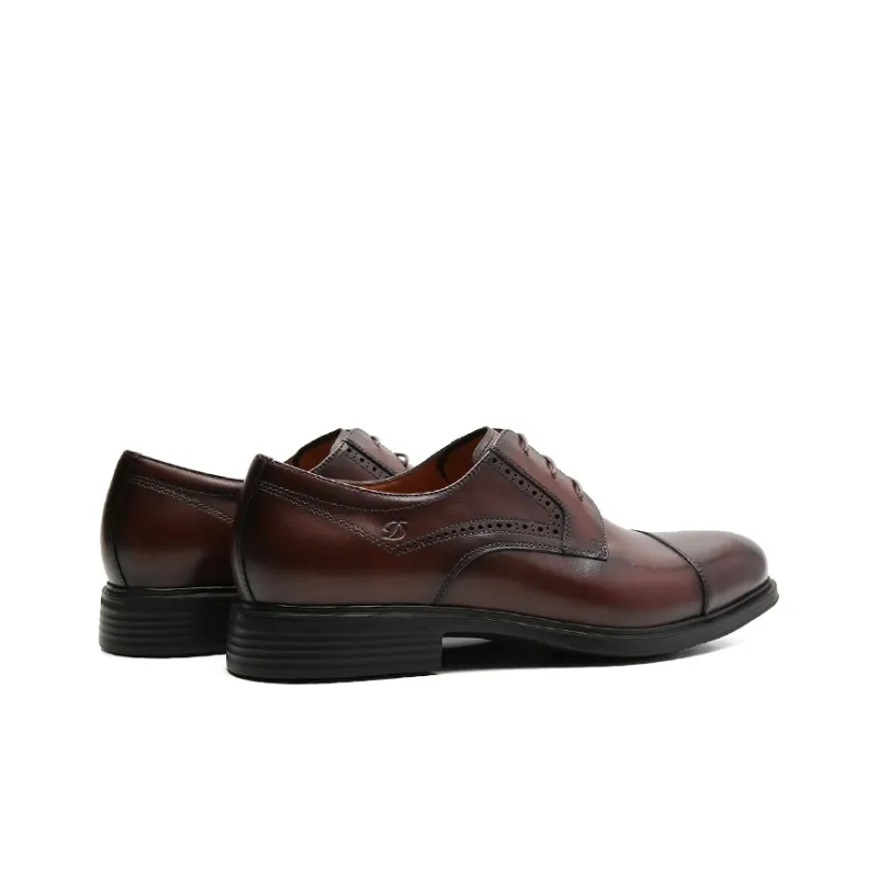 S. T.DUPONT Dress Shoes Men's Black/Coffee-7