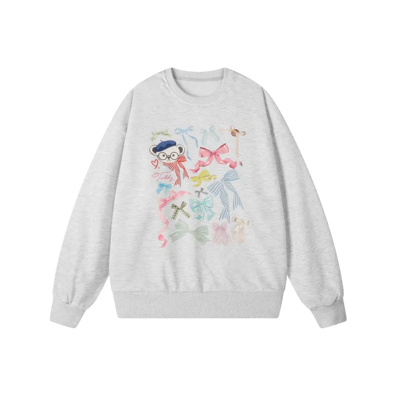 Teddy Bear Collection Parisian Teddy Series Sweatshirt Unisex-6