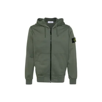 STONE ISLAND Compass Badge Zipped Hoodie