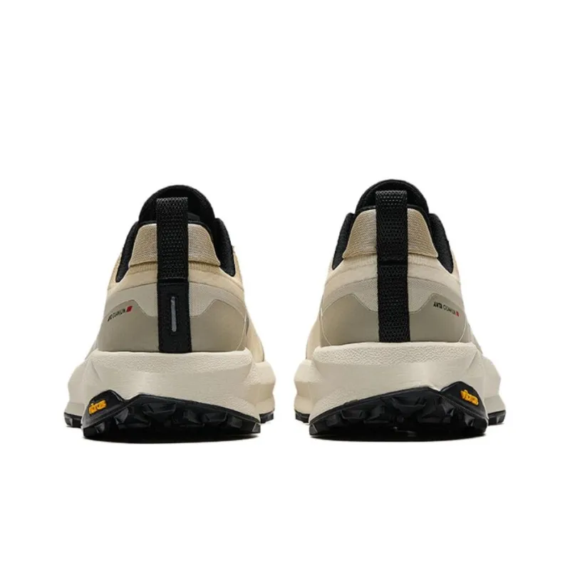 Anta Abrasion Resistant Slip Resistant Low Top Outdoor Shoes Men's Light Umber Yellow-3