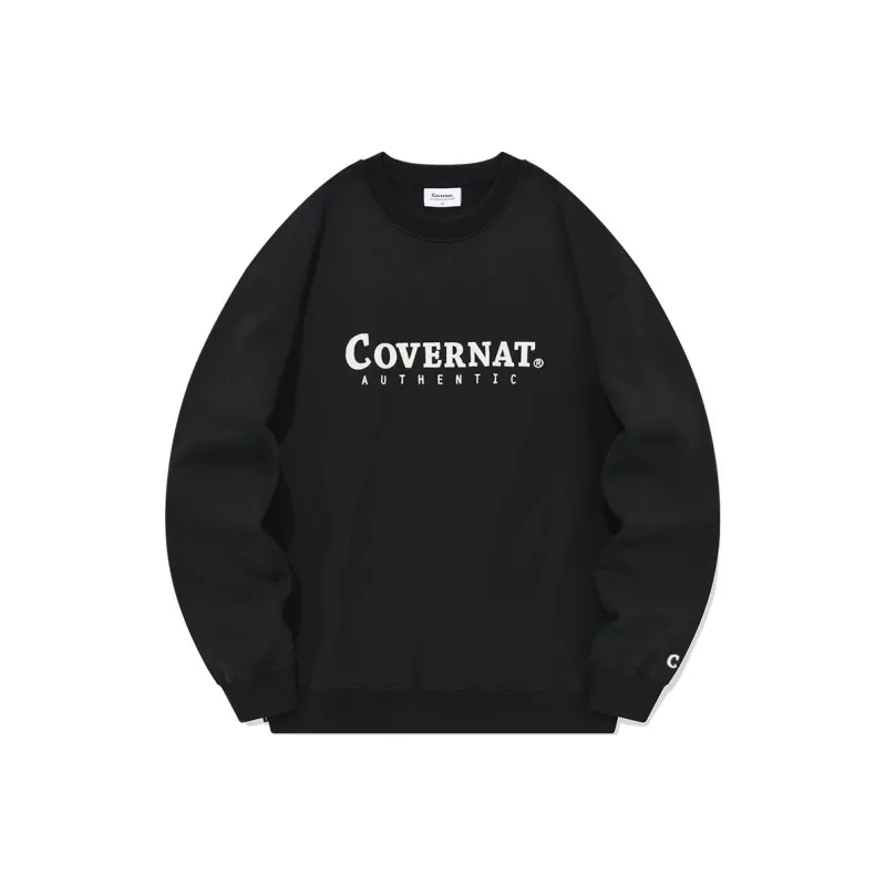 COVERNAT SS24 Sweatshirt Unisex Black-0