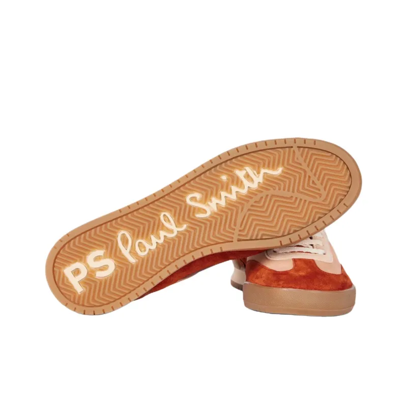 Paul Smith Dover Low Top Casual Shoes Women's Beige Red-5