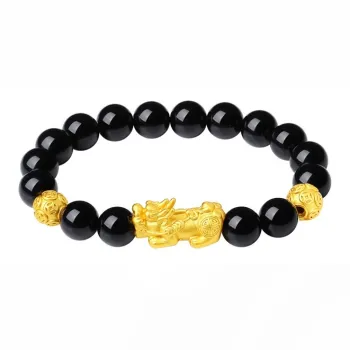 Ancient Jewelry Obsidian Bracelets Men's