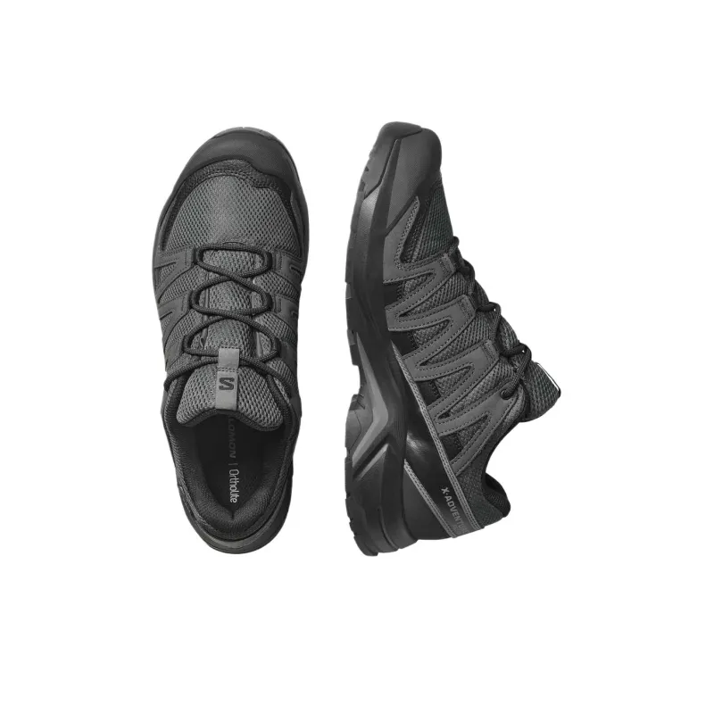SALOMON X Adventure Low Top Hiking Shoes Men's Black-3