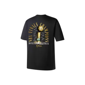 NBA Champion Commemorative Series T-Shirts Unisex Black