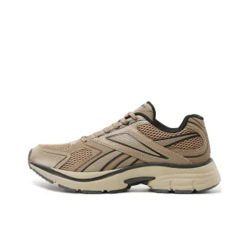 Reebok Anti Slip Wear Resistant Low Top Running Shoes Unisex Fossil Umber