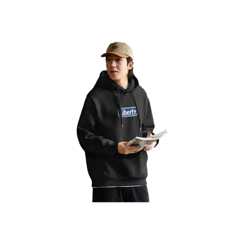 Tonlion Sweatshirts Men Black