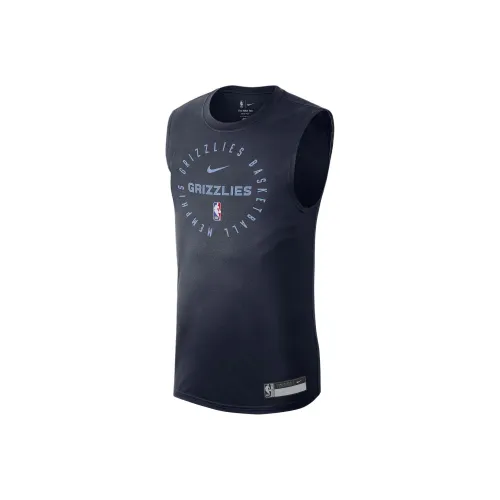 Nike DRI FIT NBAMemphis Grizzlies T Shirt Men's University Dark Blue
