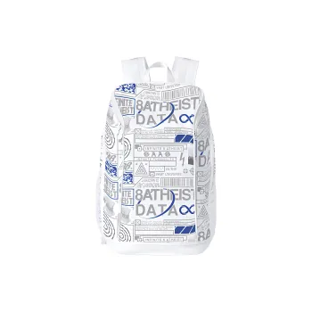 8atheist Polyester Backpack Tubas Unisex White