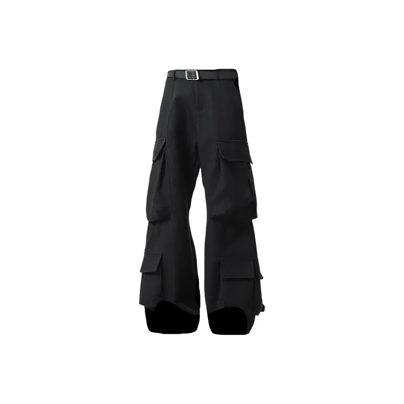 WELTER EXPERIMENT Cargo Pants Unisex Classic Black-11
